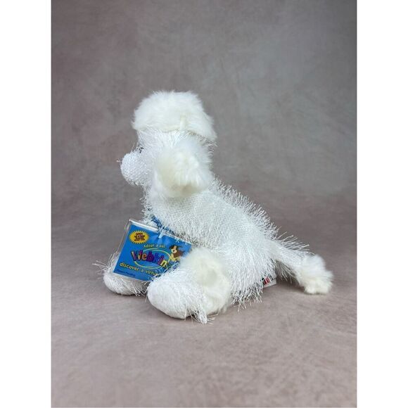 Webkinz The Caring Valley White Poodle Plush Dog Sealed Code - Picture 2 of 7
